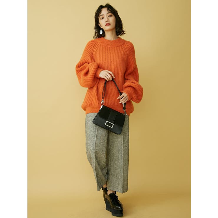 ショルダーオープンファンシーニット MURUA ショルダーオープンファンシーニット[品番：MKSW0011334]｜MURUA