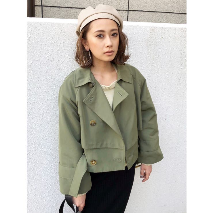 MURUA ムルーア　トレンチコート　ショート丈 MURUA ムルーア トレンチコート ショート丈