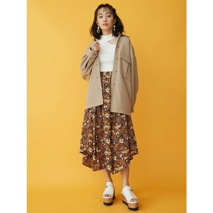 ミリタリールーズブルゾン[品番：MKSW0012155]｜MURUA（ムルーア
