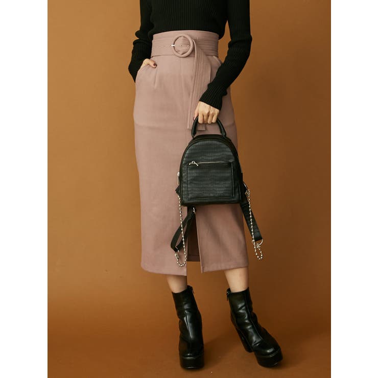 ハイウエストペンシルスカート[品番：MKSW0011733]｜MURUA