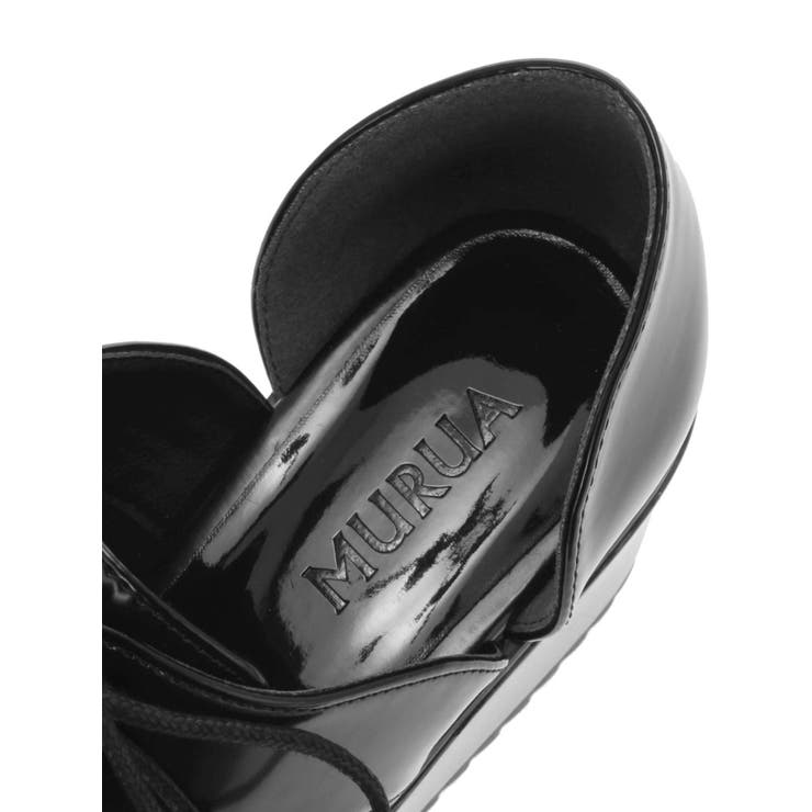 サイドカットレースアップローファー[品番：MKSW0014030]｜MURUA  