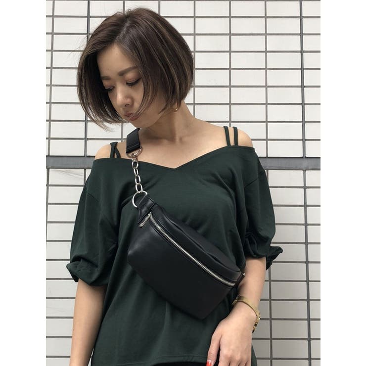 チェーンウエストポーチ[品番：MKSW0012630]｜MURUA（ムルーア）のレディースファッション通販｜SHOPLIST（ショップリスト）