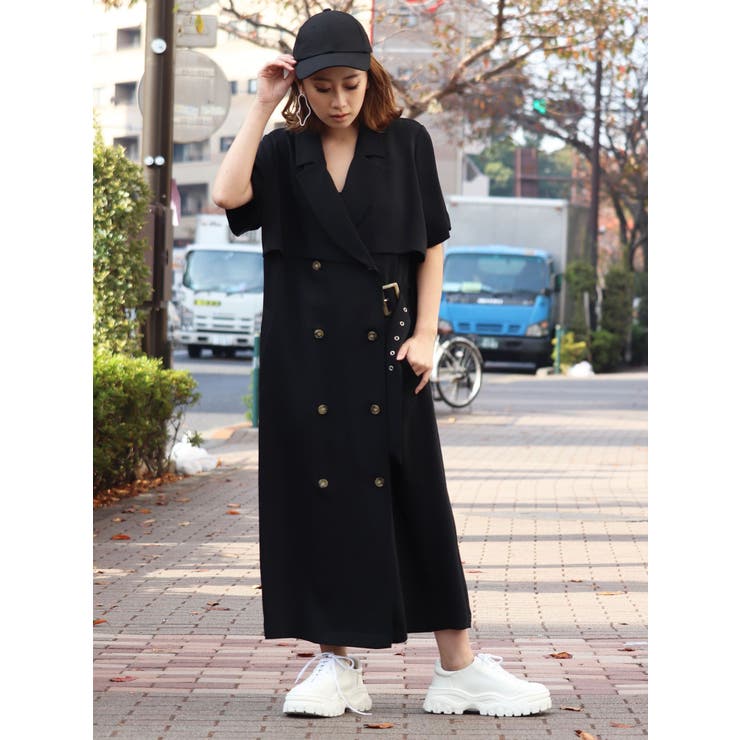 トレンチワンピース 品番 Mksw Murua ムルーア のレディースファッション通販 Shoplist ショップリスト