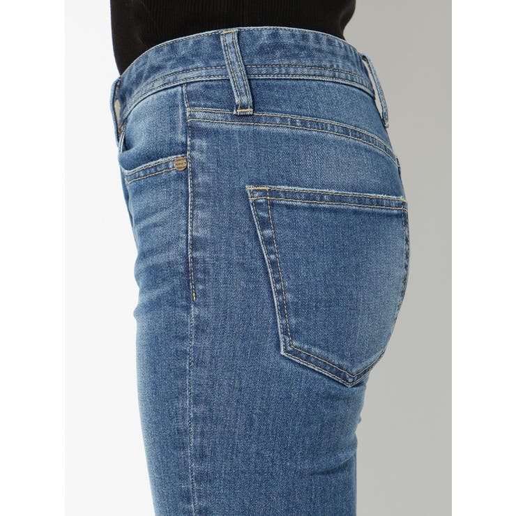 【GINGER掲載商品】 On skinny[品番：MKSW0014091]｜MURUA（ムルーア）の clash knee パンツ