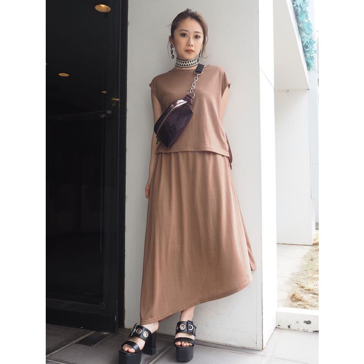 バックドロストセパレートワンピース[品番：MKSW0022454]｜MURUA