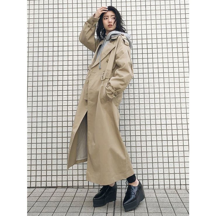 アレンジトレンチコート[品番：MKSW0021950]｜MURUA（ムルーア