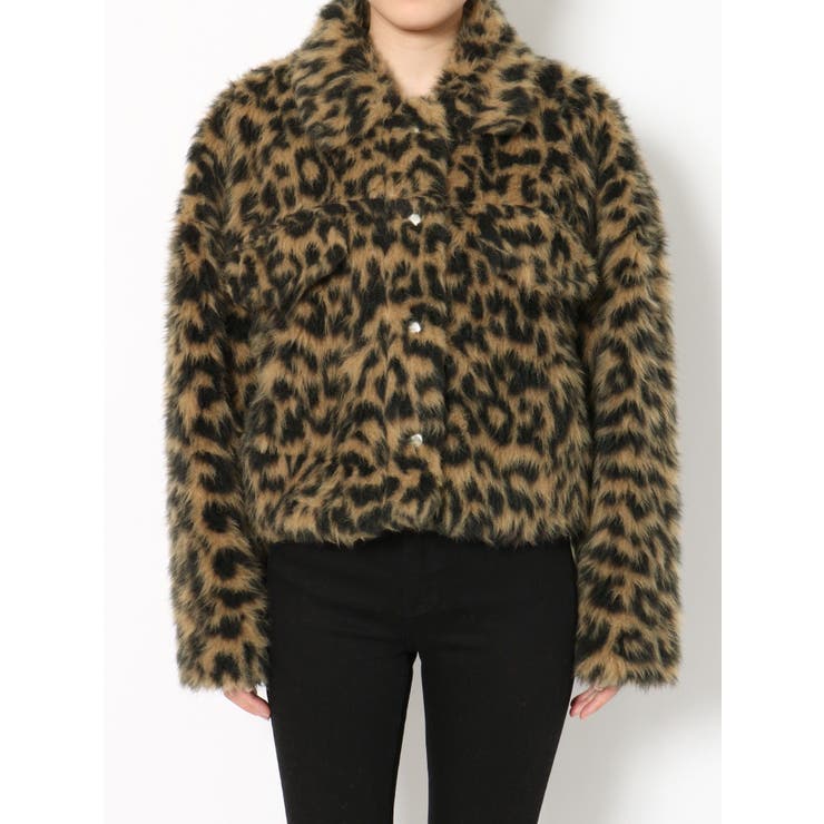 シャギーショートジャケット[品番：MKSW0026713]｜MURUA（ムルーア）の