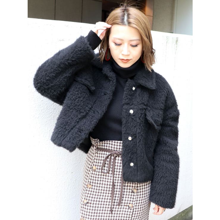 ブランド購入サイト シャギーショートジャケット[品番：MKSW0026713]｜MURUA ジャケット、上着