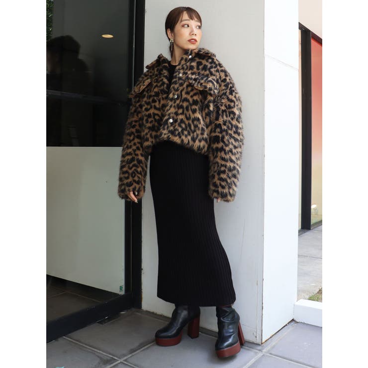 シャギーショートジャケット[品番：MKSW0026713]｜MURUA（ムルーア）の