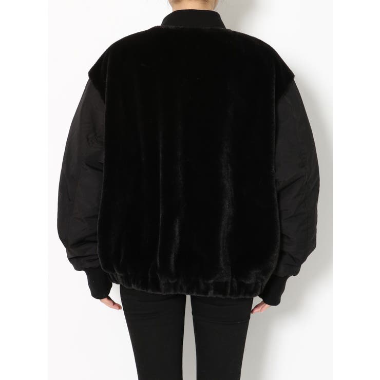 リバーシブルファーブルゾン[品番：MKSW0023050]｜MURUA（ムルーア）の