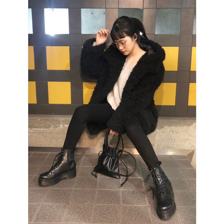 レースアップワークブーツ[品番：MKSW0022392]｜MURUA（ムルーア）のレディースファッション通販｜SHOPLIST（ショップリスト）