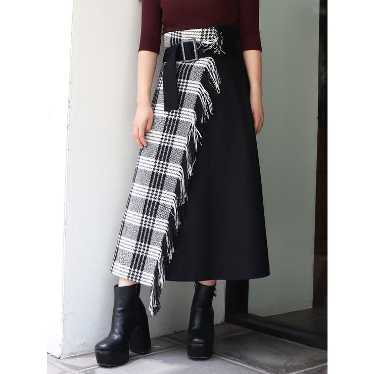 ストールフレアスカート[品番：MKSW0022981]｜MURUA（ムルーア）の