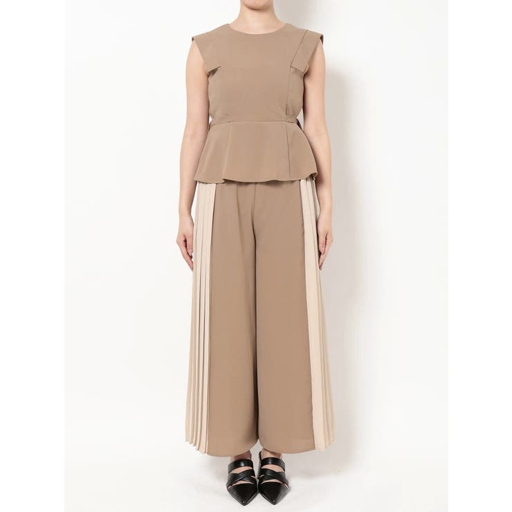 MURUA ムルーア　テーラードノースリオールインワン　S テーラードノースリオールインワン[品番：MKSW0063317]｜MURUA