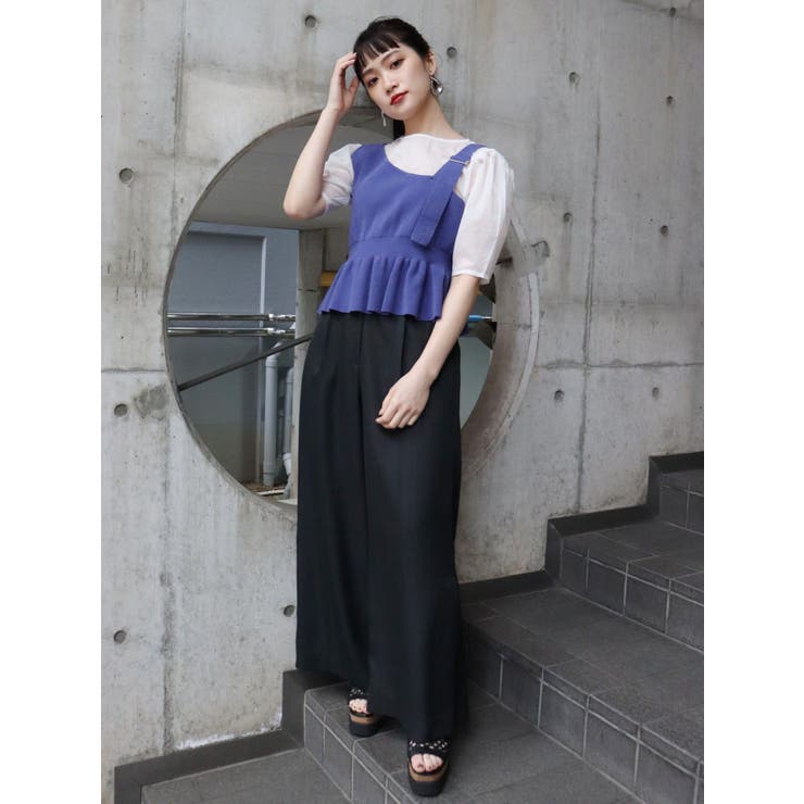 ストレートワイドパンツ[品番：MKSW0028313]｜MURUA（ムルーア
