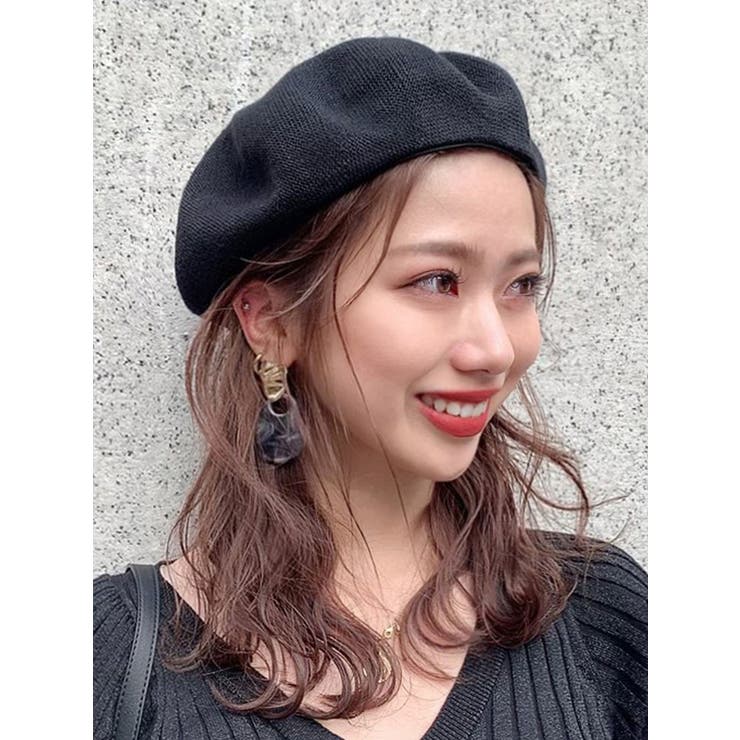 ラウンドベレー[品番：MKSW0029401]｜MURUA（ムルーア）のレディース