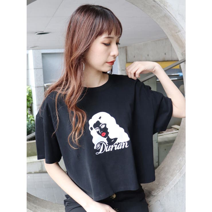 【MURUA×NO  PANTIES】ショートTシャツ[品番：MKSW0030269]｜MURUA（ムルーア）のレディースファッション通販｜SHOPLIST（ショップリスト）