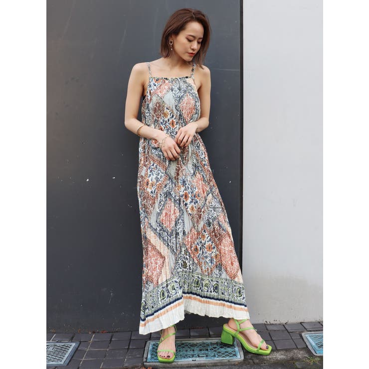 トリミングスカーフワンピース 品番 Mksw Murua ムルーア のレディースファッション通販 Shoplist ショップリスト