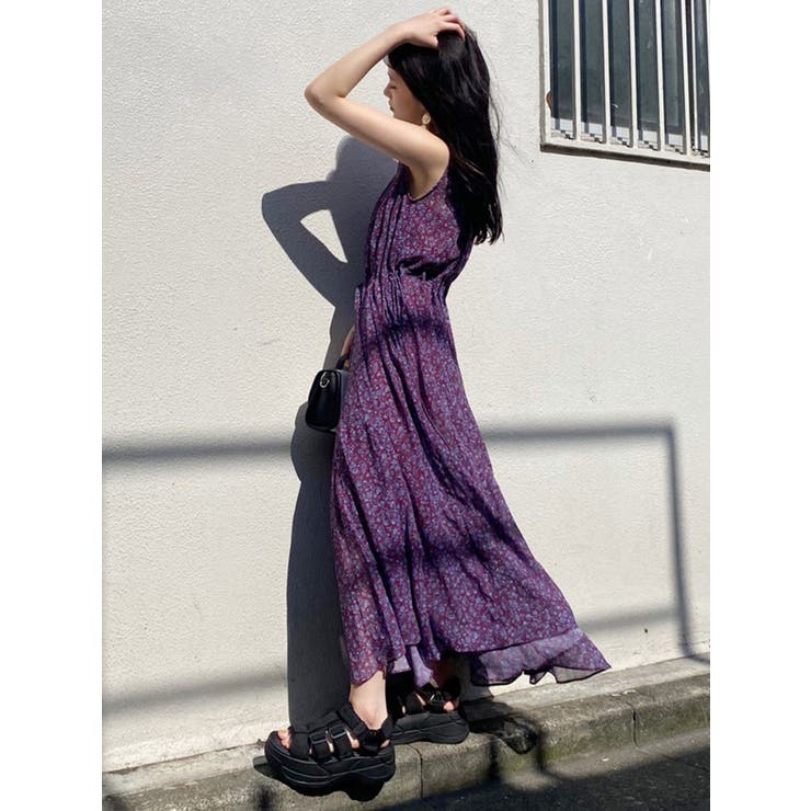 リトルフラワーワンピース[品番：MKSW0031000]｜MURUA（ムルーア