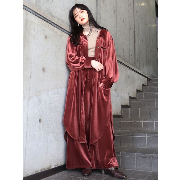 シアーコーデュロイシャツ[品番：MKSW0031456]｜MURUA（ムルーア）のレディースファッション通販｜SHOPLIST（ショップリスト）