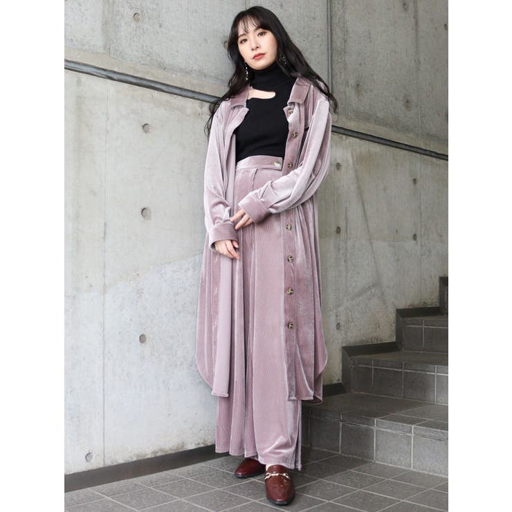 シアーコーデュロイシャツ[品番：MKSW0031456]｜MURUA（ムルーア）のレディースファッション通販｜SHOPLIST（ショップリスト）