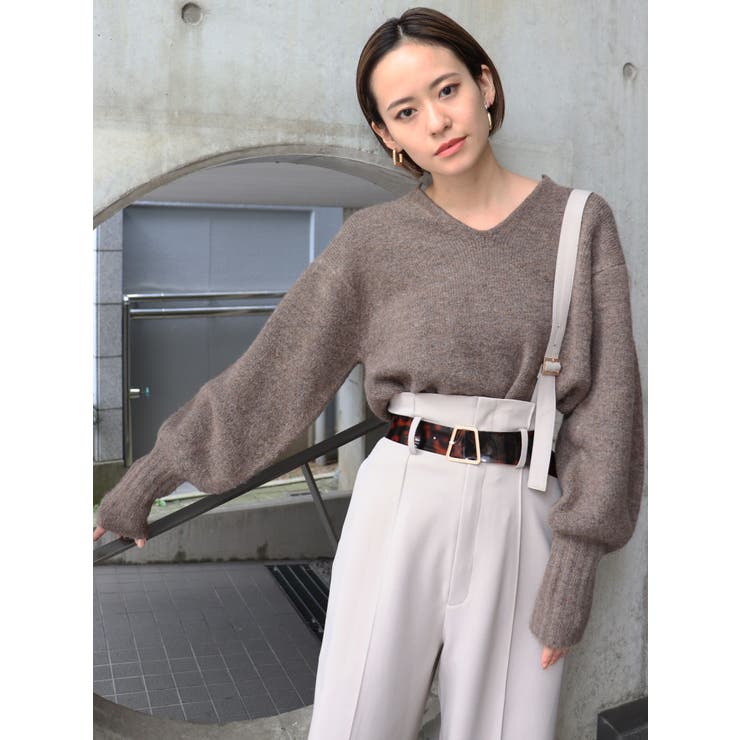 ✿α様❤️11点☘️P1☘MURUA シンプル ガウチョ カジュアルパンツ F ワンショルダーハイウエストパンツ[品番：MKSW0031076]｜MURUA