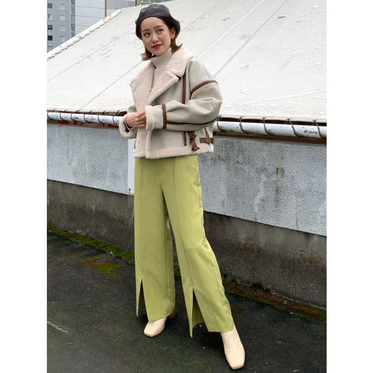 ワンショルダーハイウエストパンツ[品番：MKSW0031076]｜MURUA
