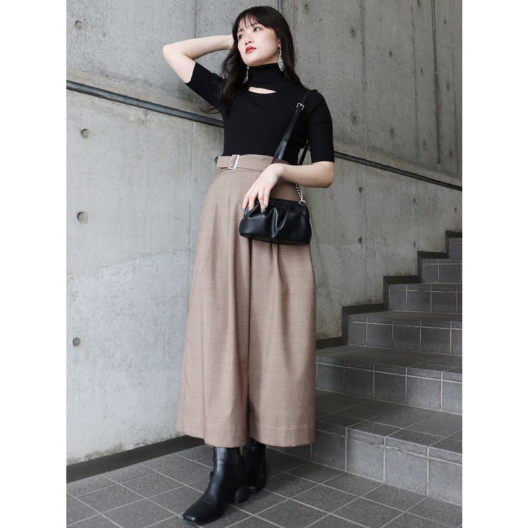 ミモレガウチョパンツ[品番：MKSW0031078]｜MURUA（ムルーア）の