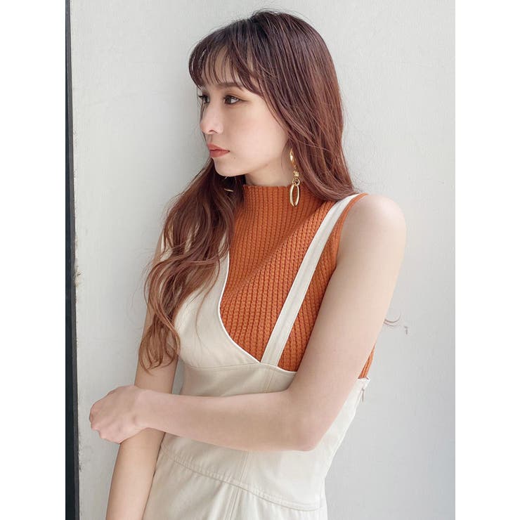 ノースリーブハイネックニット 品番 Mksw Murua ムルーア のレディースファッション通販 Shoplist ショップリスト