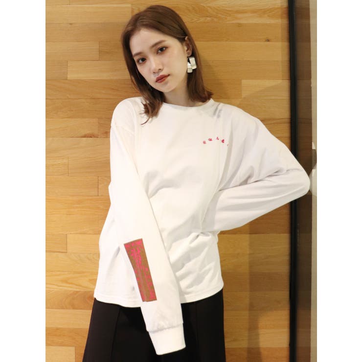 【★超目玉】 MURUA×sheishei】ロングTシャツ[品番：MKSW0031462]｜MURUA トップス