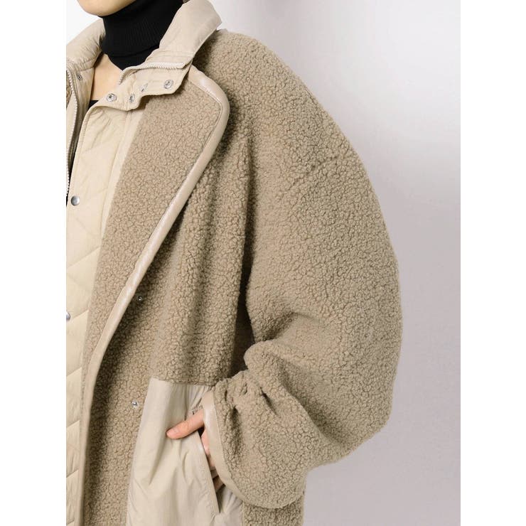 バックスリットボアコート[品番：MKSW0034006]｜MURUA（ムルーア）の