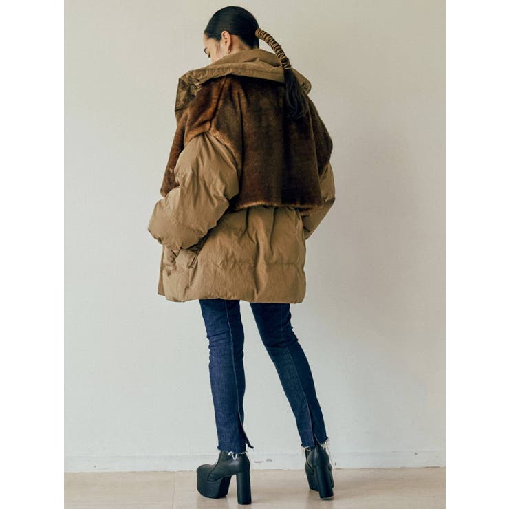 マテリアルミックスエアコンダウン[品番：MKSW0033201]｜MURUA