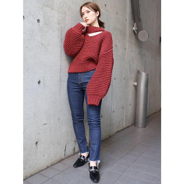 ピアスローファー[品番：MKSW0031474]｜MURUA（ムルーア）のレディースファッション通販｜SHOPLIST（ショップリスト）