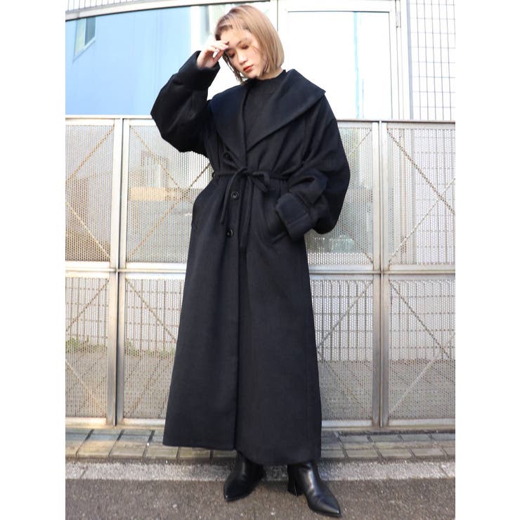 ガウンマキシコート[品番：MKSW0034232]｜MURUA（ムルーア）の