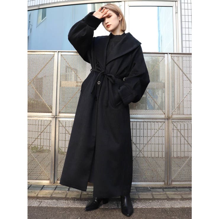 美品 ジョブジュノー マオカラー カウレザーコート サイズM ブラック 美品 ジョブジュノー マオカラー カウレザーコート サイズM ブラック