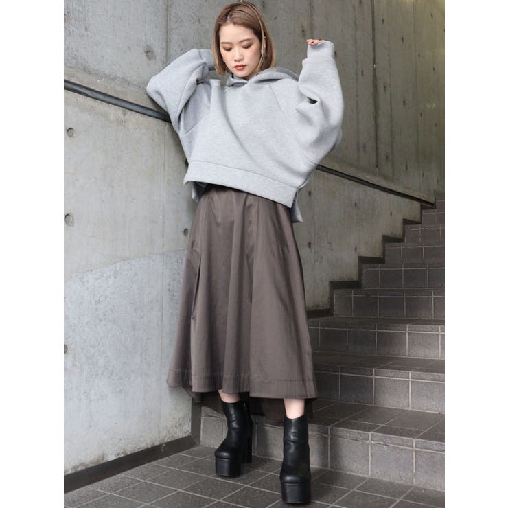 ボンディングショートパーカー[品番：MKSW0032490]｜MURUA