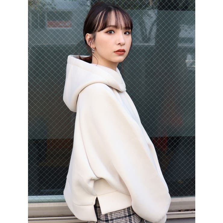 MURUA ボンディングショートパーカー ボンディングショートパーカー[品番：MKSW0032490]｜MURUA（ムルーア