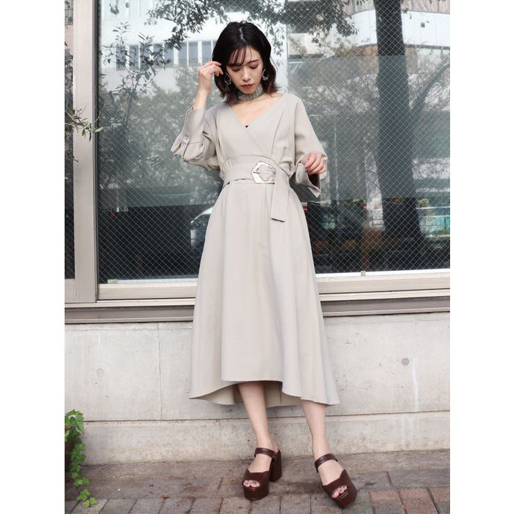 ムルーア MURUA カシュクールコルセットワンピース 新品｜Yahoo