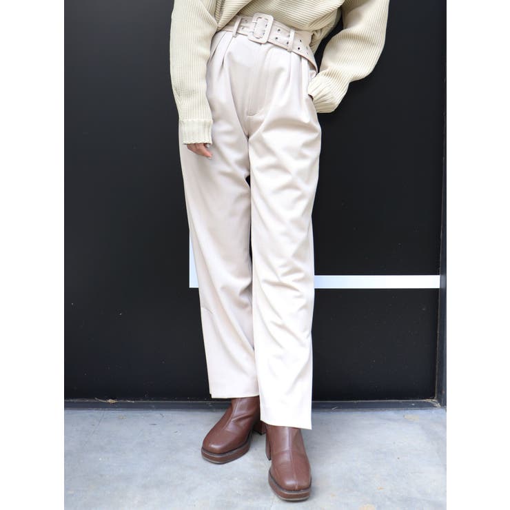 ランキングや新製品 スリットタックパンツ[品番：MKSW0035281]｜MURUA（ムルーア）の パンツ