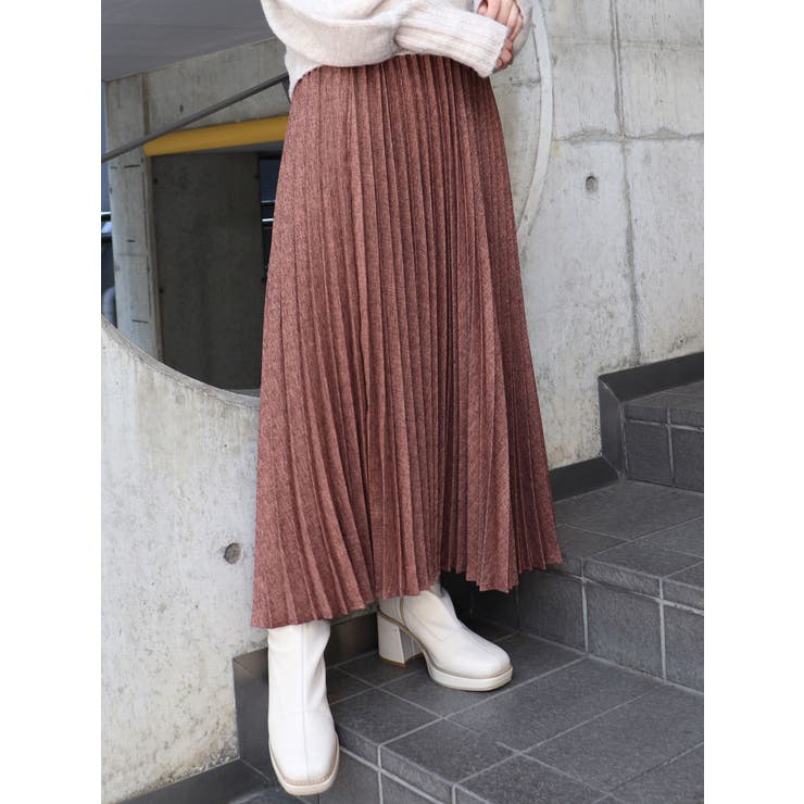 イレギュラープリーツスカート 品番 Mksw Murua ムルーア のレディースファッション通販 Shoplist ショップリスト