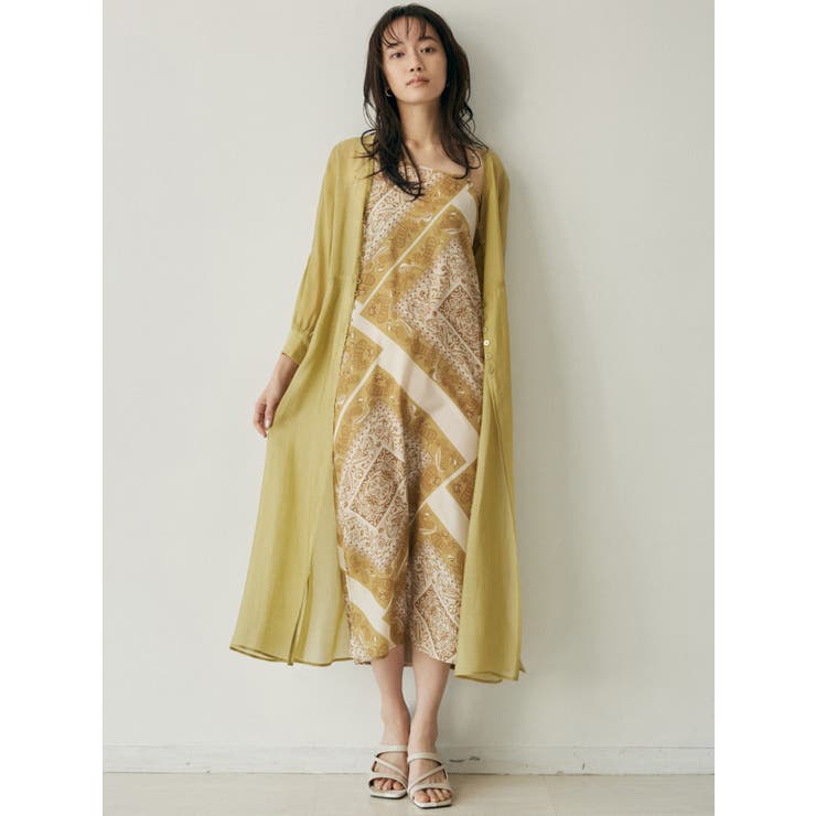 シアーシャツキャミワンピース 品番 Mksw Murua ムルーア のレディースファッション通販 Shoplist ショップリスト