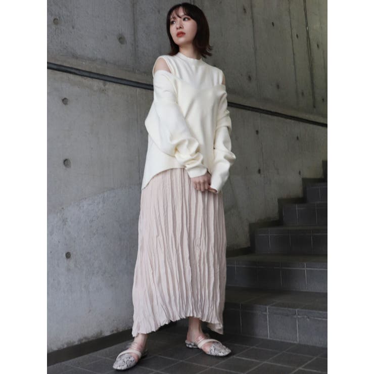 ニットドッキングワンピース 品番 Mksw Murua ムルーア のレディースファッション通販 Shoplist ショップリスト