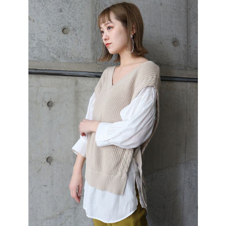 ベストドッキングシアーシャツ[品番：MKSW0036198]｜MURUA