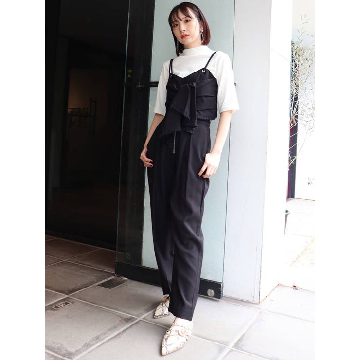 フロントZIPタックパンツ[品番：MKSW0035320]｜MURUA（ムルーア