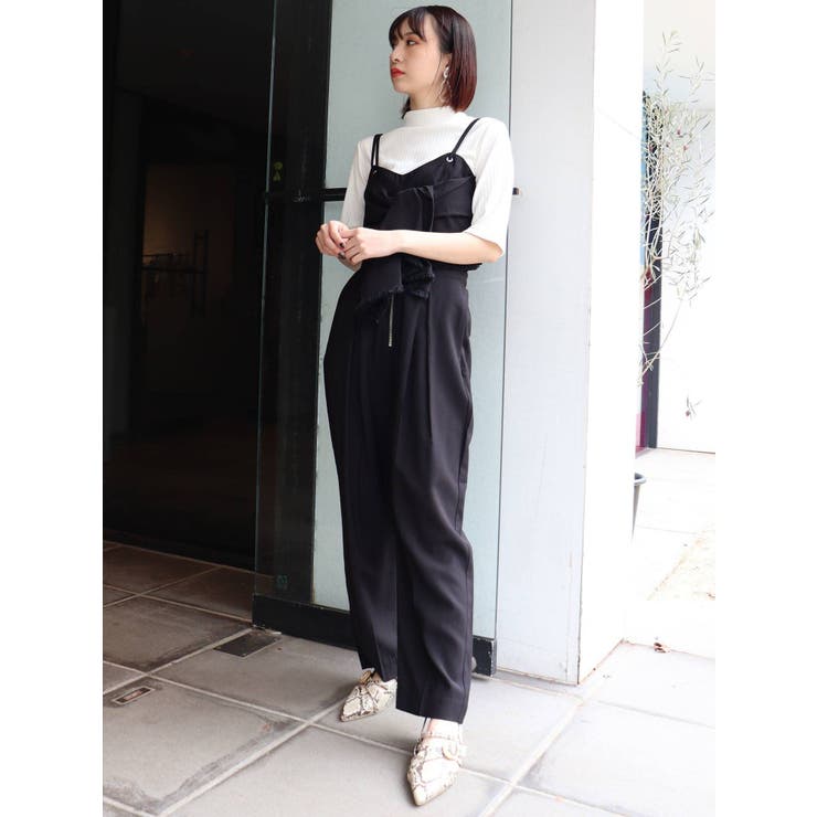 フロントZIPタックパンツ[品番：MKSW0035320]｜MURUA（ムルーア）のレディースファッション通販｜SHOPLIST（ショップリスト）