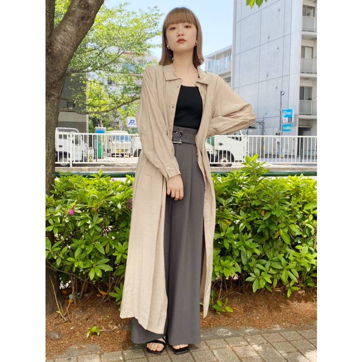 タックワイドパンツ[品番：MKSW0036644]｜MURUA（ムルーア）の