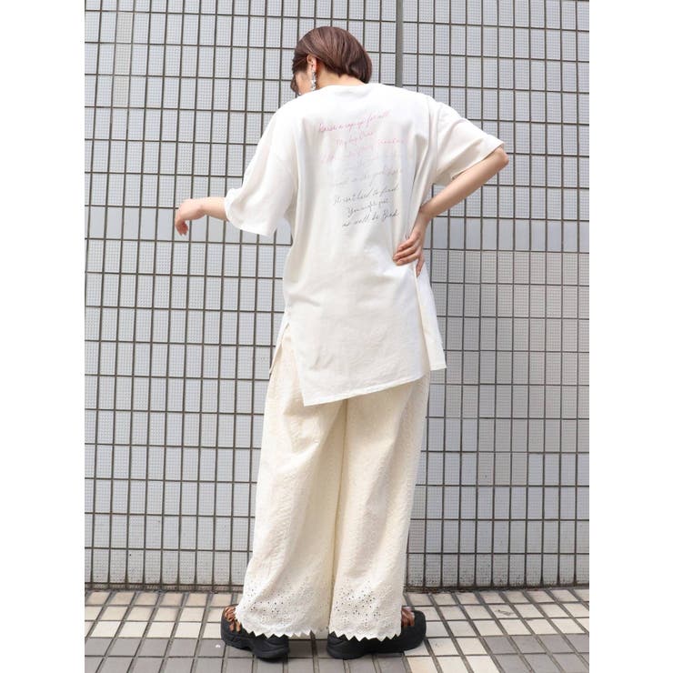 コットンレースパンツ[品番：MKSW0039202]｜MURUA（ムルーア）の