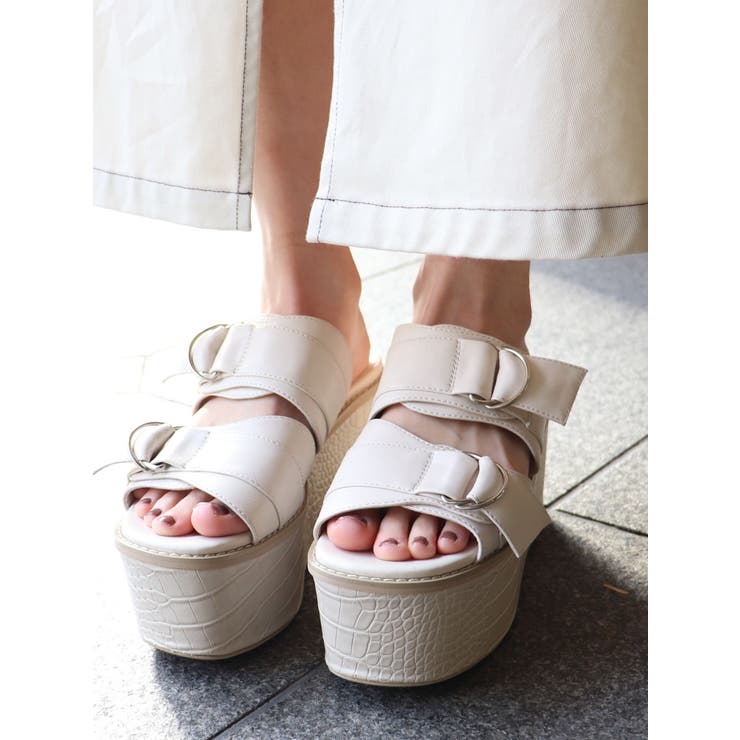 ダブルベルテッドサンダル 品番 Mksw0037684 Murua ムルーア のレディースファッション通販 Shoplist ショップリスト