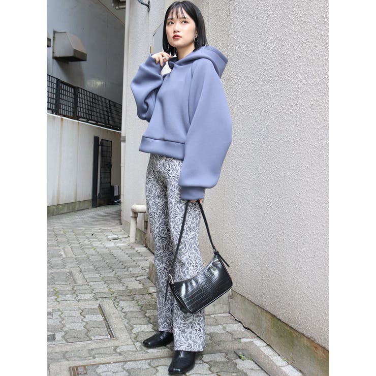 ボンディングワンピ×ショートパーカーセット グレー 【公式通販】