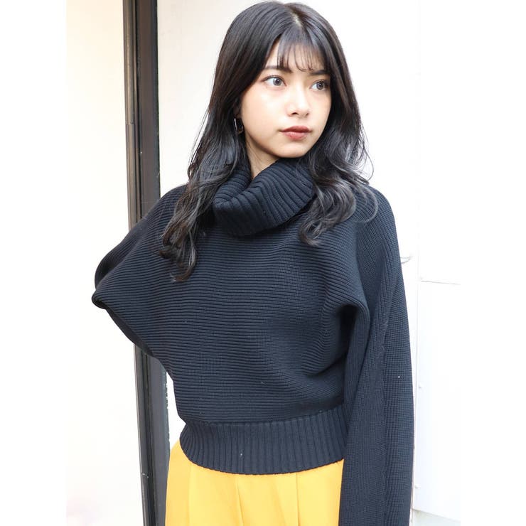 BIGタートルニットプルオーバー[品番：MKSW0041341]｜MURUA