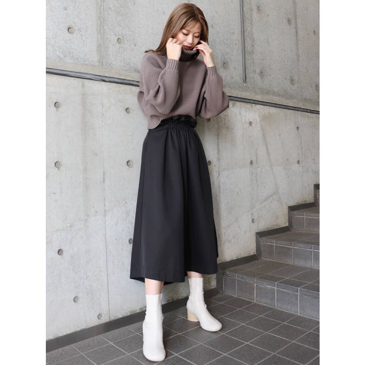 BIGタートルニットプルオーバー[品番：MKSW0041341]｜MURUA